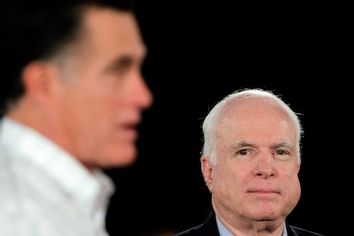 Mitt Romney,  John McCain