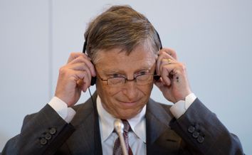 Entwicklungsminister Niebel trifft Bill Gates