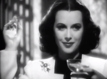Hedy Lamar screen shot from Algiers Public Domain