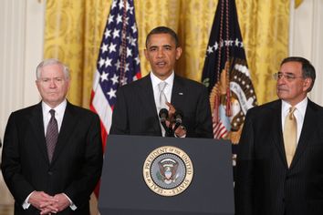 Barack Obama, Robert Gates, Leon Panetta