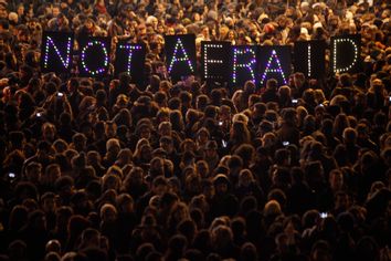 APTOPIX France Newspaper Attack