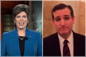 Joni Ernst, Ted Cruz