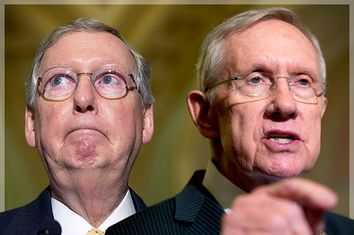 Mitch McConnell, Harry Reid