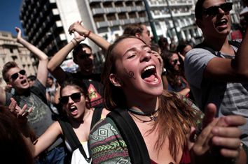 Greek Protesters