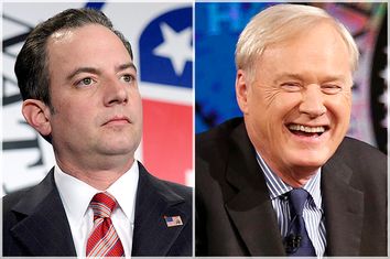 Reince Priebus, Chris Matthews