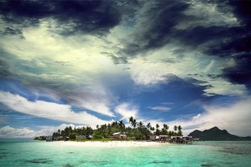 Tropical Island Storm
