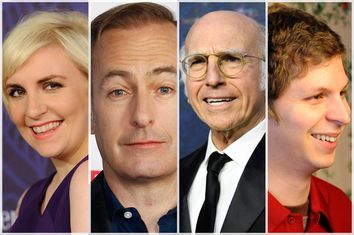 Lena Dunham, Bob Odenkirk, Larry David, Michael Cera