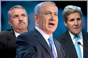 Thomas Friedman, Benjamin Netanyahu, John Kerry