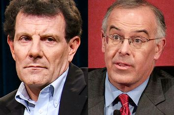 Nicholas Kristof, David Brooks