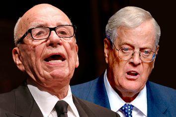 Rupert Murdoch, David Koch