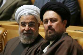 Hassan Rouhani, Hassan Khomeini