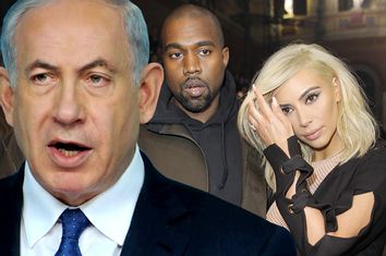 Benjamin Netanyahu, Kanye West, Kim Kardashian