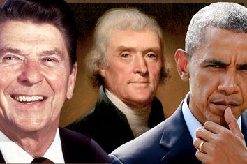 Ronald Reagan, Thomas Jefferson, Barack Obama