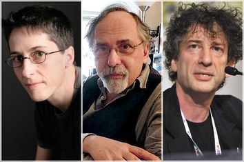 Alison Bechdel, Art Spiegelman, Neil Gaiman