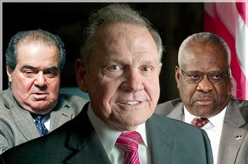 Antonin Scalia, Roy Moore, Clarence Thomas