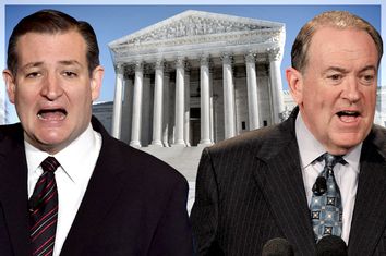 Ted Cruz, Mike Huckabee