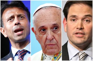 Bobby Jindal, Pope Francis, Marco Rubio