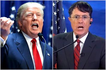 Donald Trump, Stephen Colbert