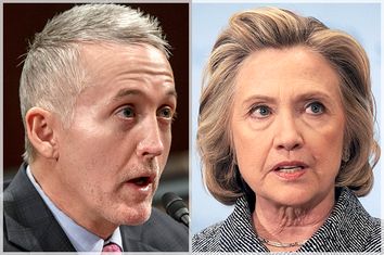 Trey Gowdy, Hillary Clinton