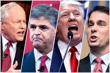 William Kristol, Sean Hannity, Donald Trump, Scott Walker