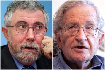 Paul Krugman, Noam Chomsky
