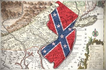 New Jersey Confederate Flag
