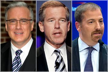 Keith Olbermann, Brian Williams, Chuck Todd