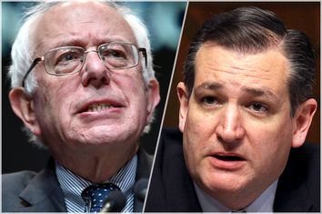 Bernie Sanders, Ted Cruz