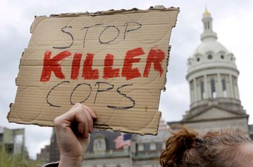 Stop Killer Cops SIgn