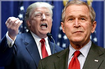 Donald Trump, George W. Bush