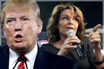 Donald Trump, Sarah Palin