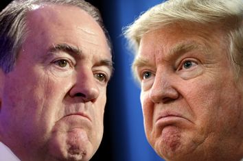 Mike Huckabee, Donald Trump