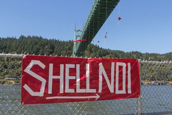 Shell protestors