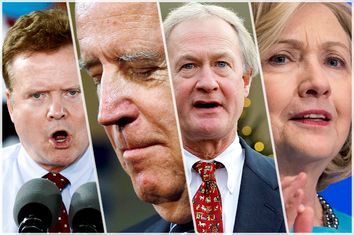 Jim Webb, Joe Biden, Lincoln Chafee, Hillary Clinton