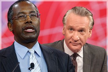 Ben Carson, Bill Maher