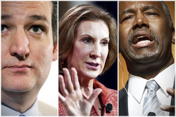 Ted Cruz, Carly Fiorina, Ben Carson