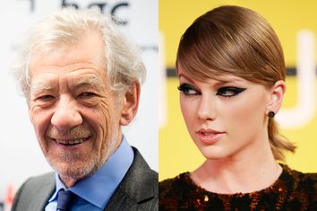 Ian McKellen, Taylor Swift