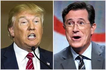 Donald Trump, Stephen Colbert