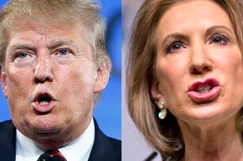 Donald Trump, Carly Fiorina