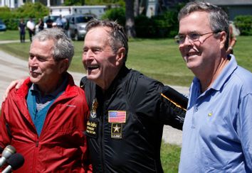 George H. W. Bush, George W. Bush, Jeb Bush