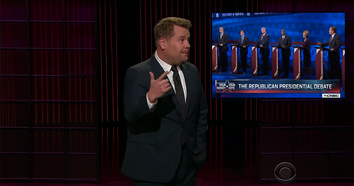 James Corden CNBC GOP Debate