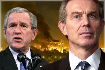 George W. Bush, Tony Blair