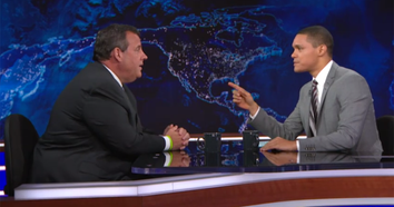 Chris Christie Trevor Noah