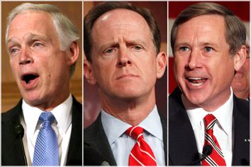 Ron Johnson, Pat Toomey, Mark Kirk