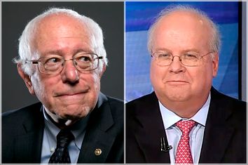 Bernie Sanders, Karl Rove