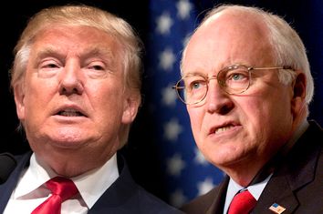 Donald Trump, Dick Cheney