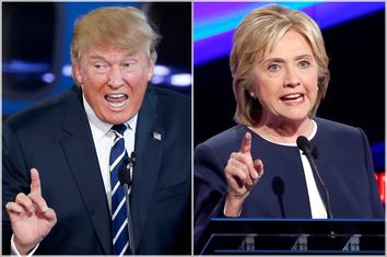 Democratic U.S. presidential candidate former Secretary of State Hillary Clinton speaks during the first official Democratic candidates debate of the 2016 presidential campaign in Las Vegas