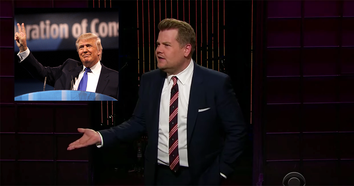 James Corden Donald Trump