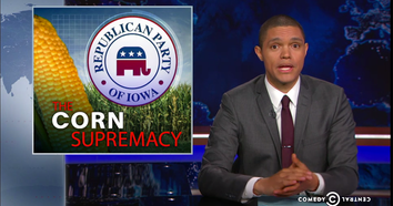 Daily Show Iowa Caucus