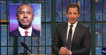 Seth Meyers ben carson